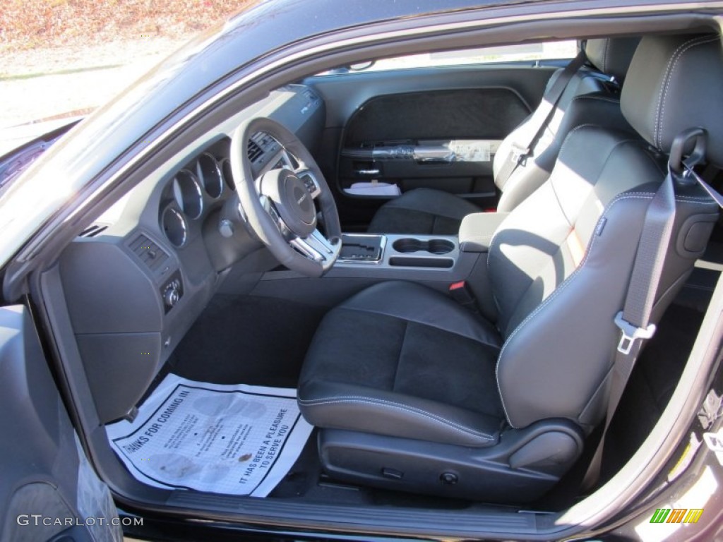 Dark Slate Gray Interior 2012 Dodge Challenger SRT8 392 Photo #58364748
