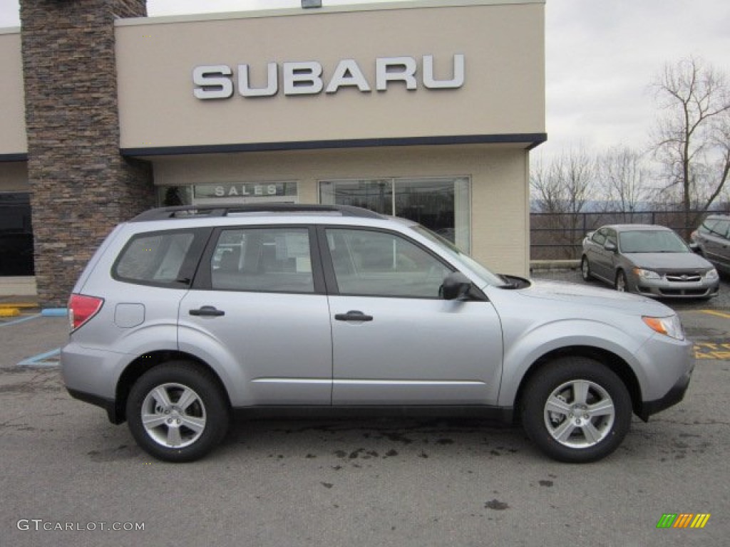 Ice Silver Metallic 2012 Subaru Forester 2.5 X Exterior Photo #58364934