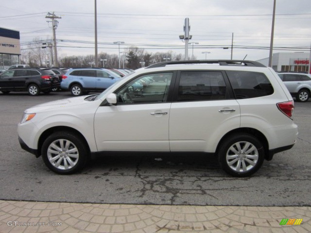 Satin White Pearl 2012 Subaru Forester 2.5 X Premium Exterior Photo #58365072