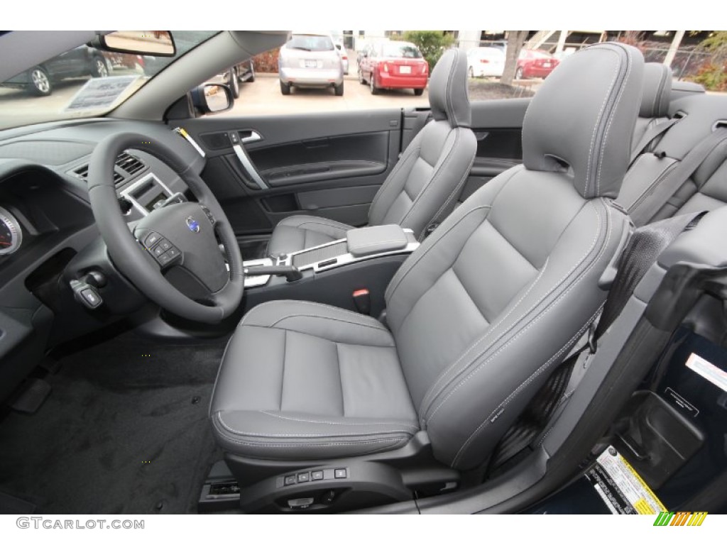 Off Black Interior 2012 Volvo C70 T5 Photo #58365410