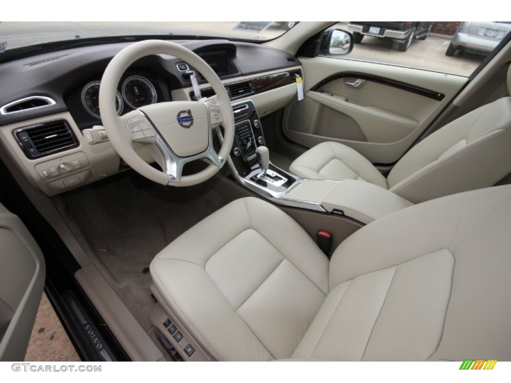 Sandstone Beige Interior 2012 Volvo S80 3.2 Photo #58366398