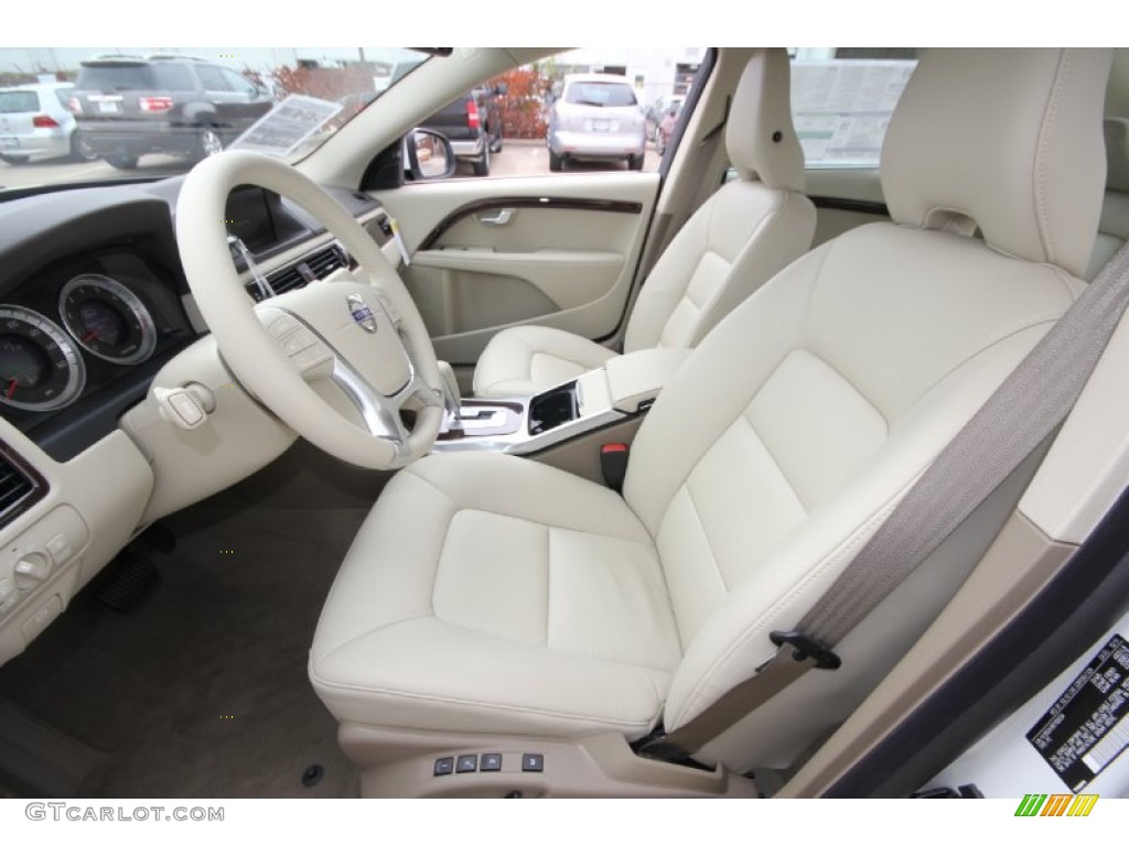 Sandstone Beige Interior 2012 Volvo S80 3.2 Photo #58366588