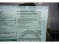 2012 Volvo S80 3.2 Window Sticker