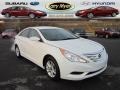 Shimmering White 2011 Hyundai Sonata GLS