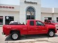 2008 Victory Red Chevrolet Silverado 1500 LT Extended Cab 4x4  photo #2