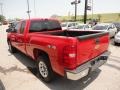 2008 Victory Red Chevrolet Silverado 1500 LT Extended Cab 4x4  photo #5