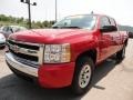 2008 Victory Red Chevrolet Silverado 1500 LT Extended Cab 4x4  photo #7