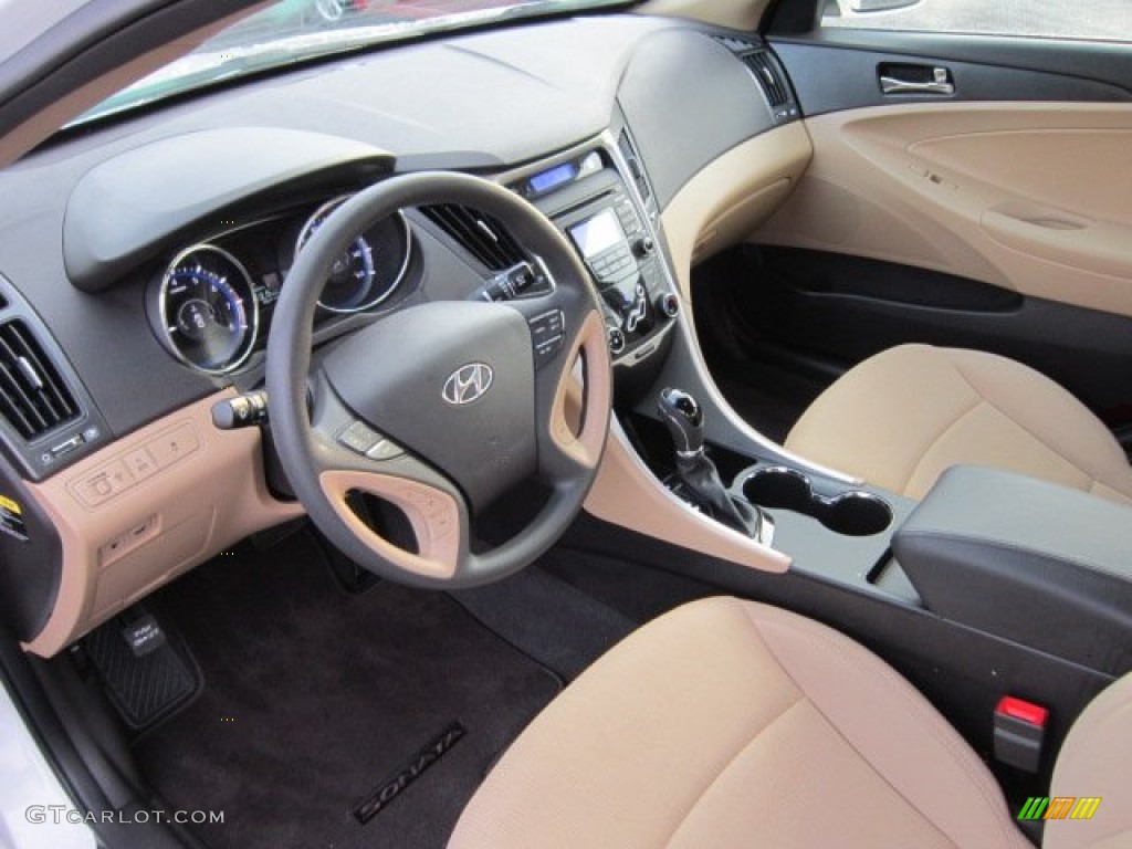 Camel Interior 2011 Hyundai Sonata GLS Photo #58367234