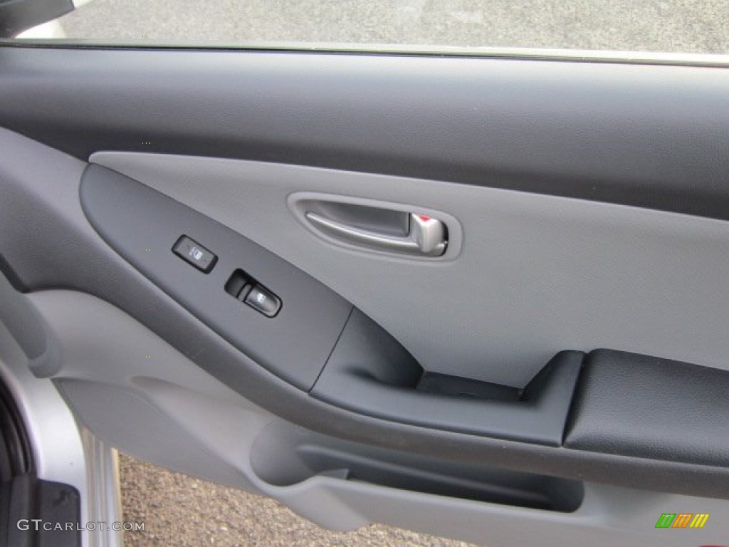 2008 Elantra SE Sedan - QuickSilver Metallic / Gray photo #11