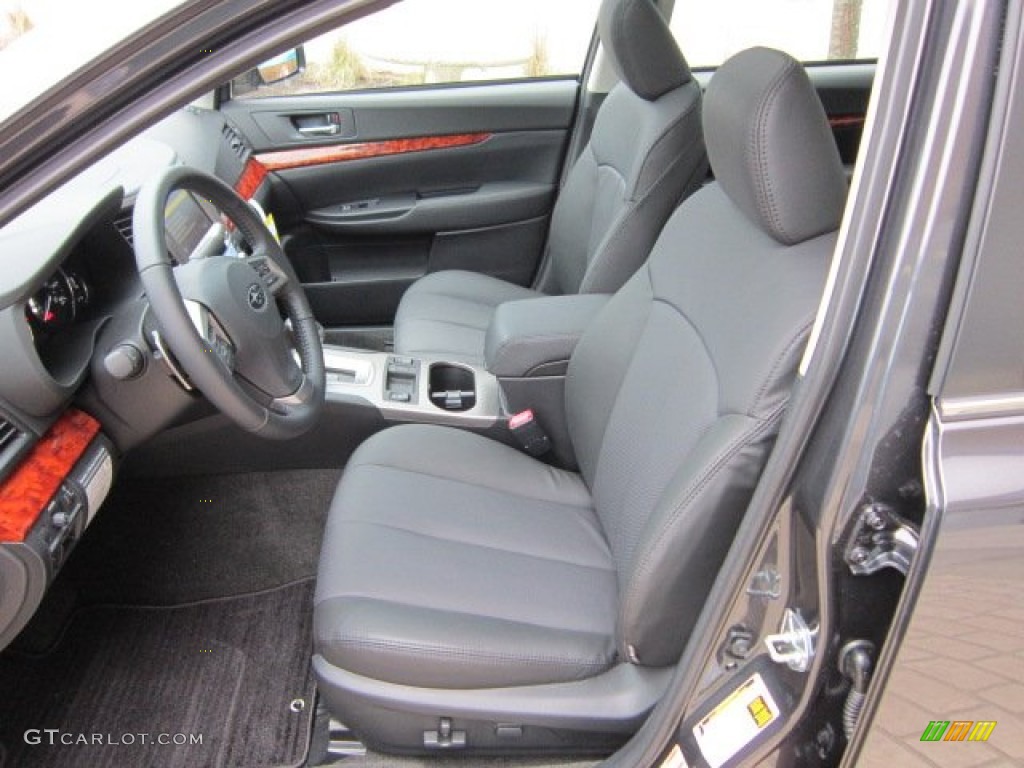 Off Black Interior 2012 Subaru Legacy 3.6R Limited Photo #58367619