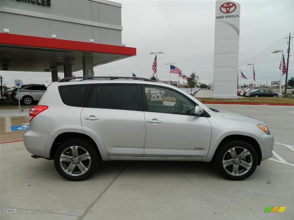 2009 RAV4 Sport V6 4WD - Classic Silver Metallic / Dark Charcoal photo #2