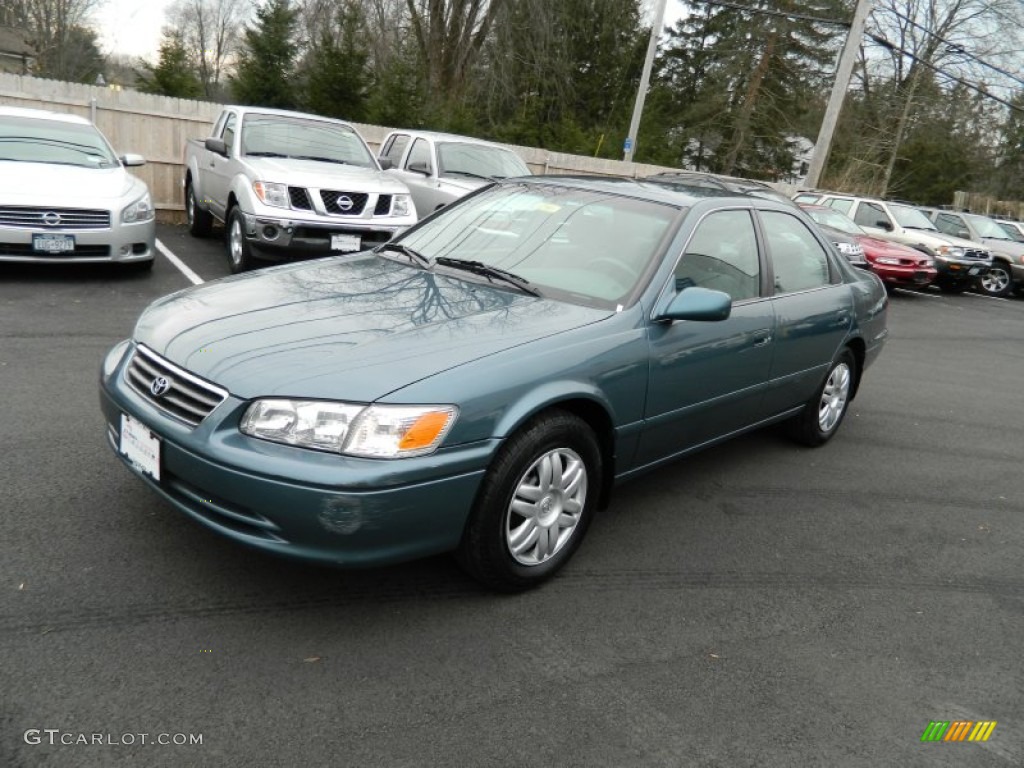 2000 Camry LE - Sailfin Blue Metallic / Gray photo #1