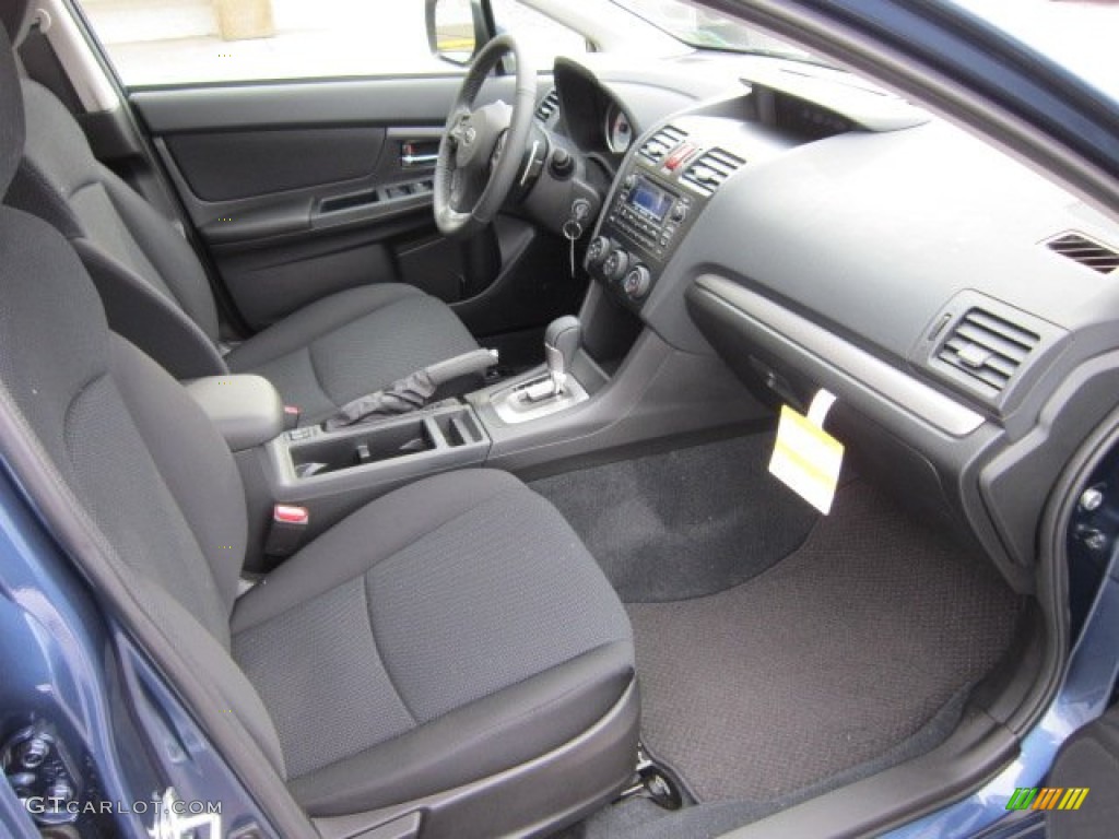 Black Interior 2012 Subaru Impreza 2.0i Premium 4 Door Photo #58368480