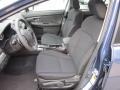 Black 2012 Subaru Impreza 2.0i Premium 4 Door Interior Color
