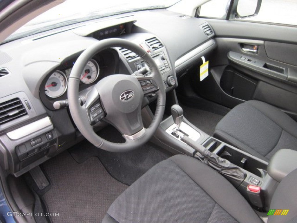Black Interior 2012 Subaru Impreza 2.0i Premium 4 Door Photo #58368529