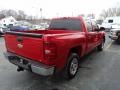 2010 Victory Red Chevrolet Silverado 1500 LS Crew Cab  photo #3