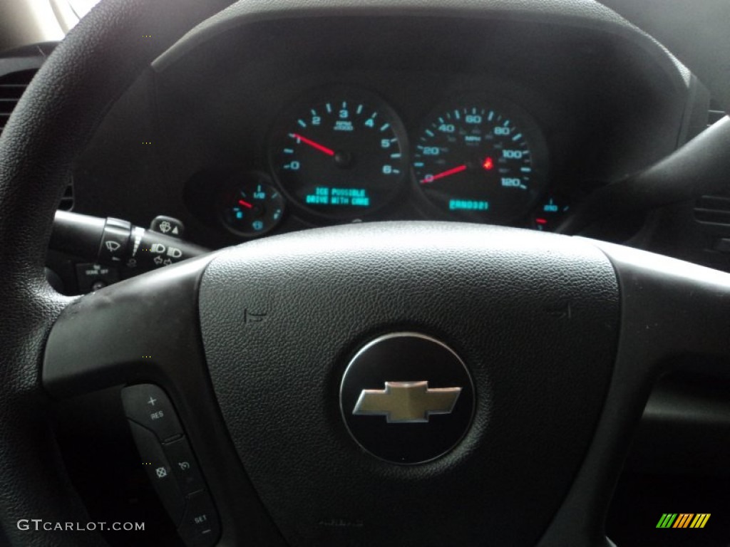 2010 Silverado 1500 LS Crew Cab - Victory Red / Dark Titanium photo #6