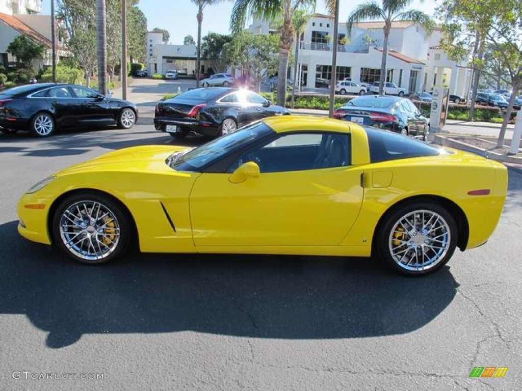 Velocity Yellow 2008 Chevrolet Corvette Coupe Exterior Photo #58368810