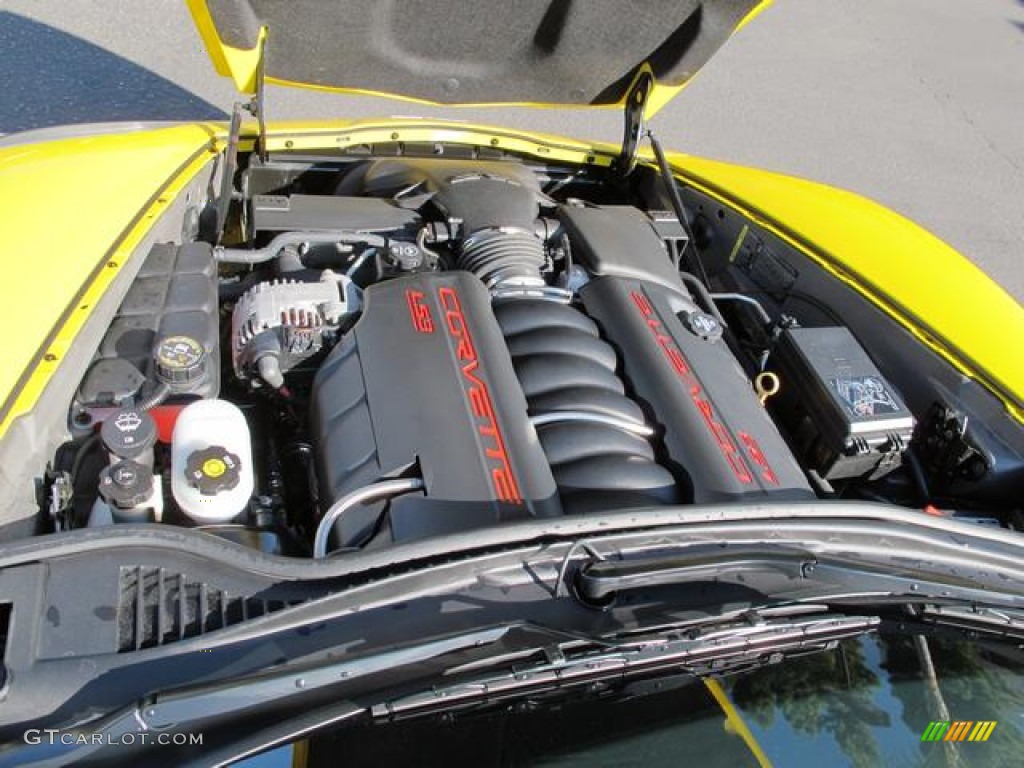2008 Corvette Coupe - Velocity Yellow / Ebony photo #15