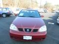 2005 Fusion Red Metallic Suzuki Forenza S Sedan  photo #8