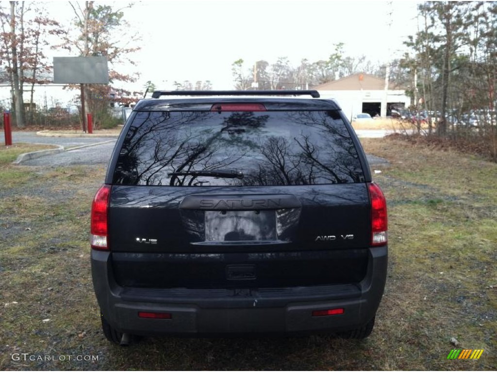 2002 VUE V6 AWD - Black Silver / Gray photo #6