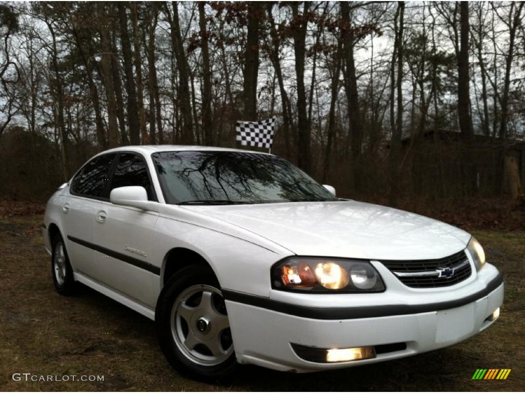 2000 Impala LS - Bright White / Medium Gray photo #1