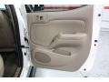 Oak Beige 2001 Toyota Tacoma V6 TRD Double Cab 4x4 Door Panel