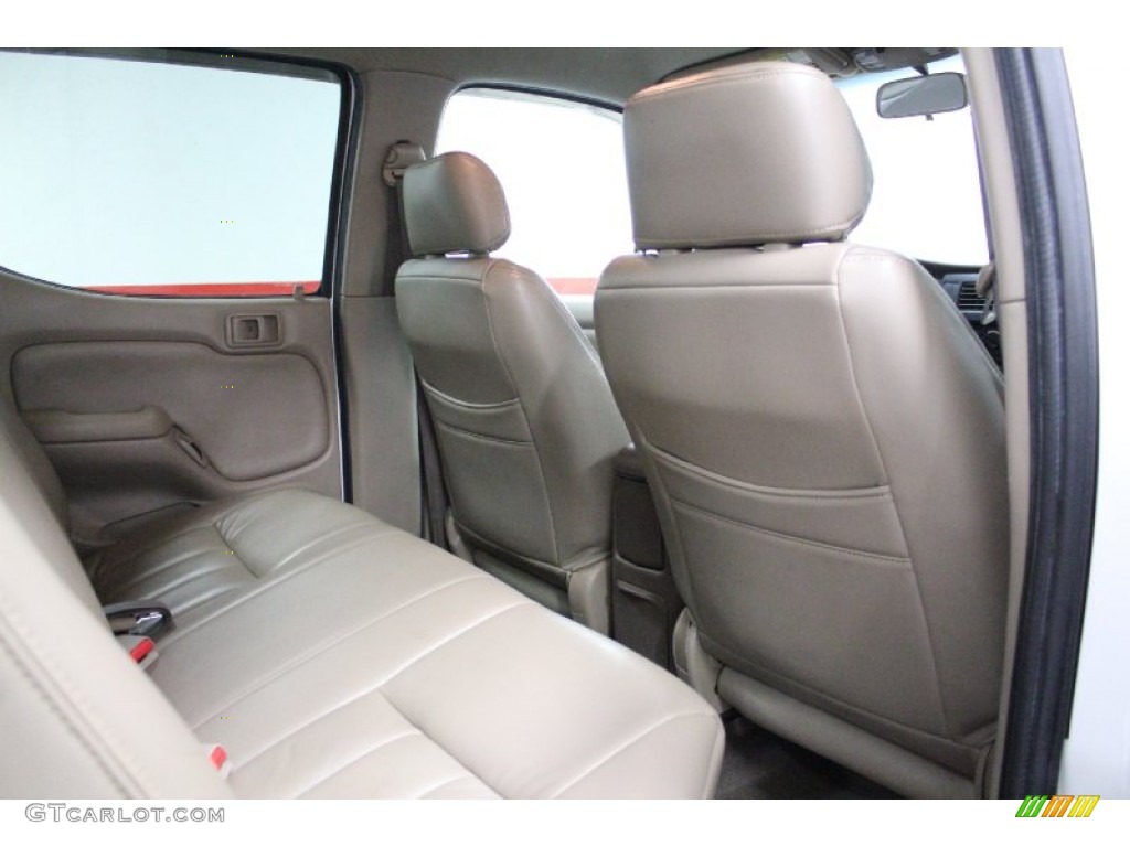 Oak Beige Interior 2001 Toyota Tacoma V6 TRD Double Cab 4x4 Photo #58370707