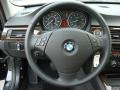 Saddle Brown Dakota Leather Steering Wheel Photo for 2011 BMW 3 Series #58370793