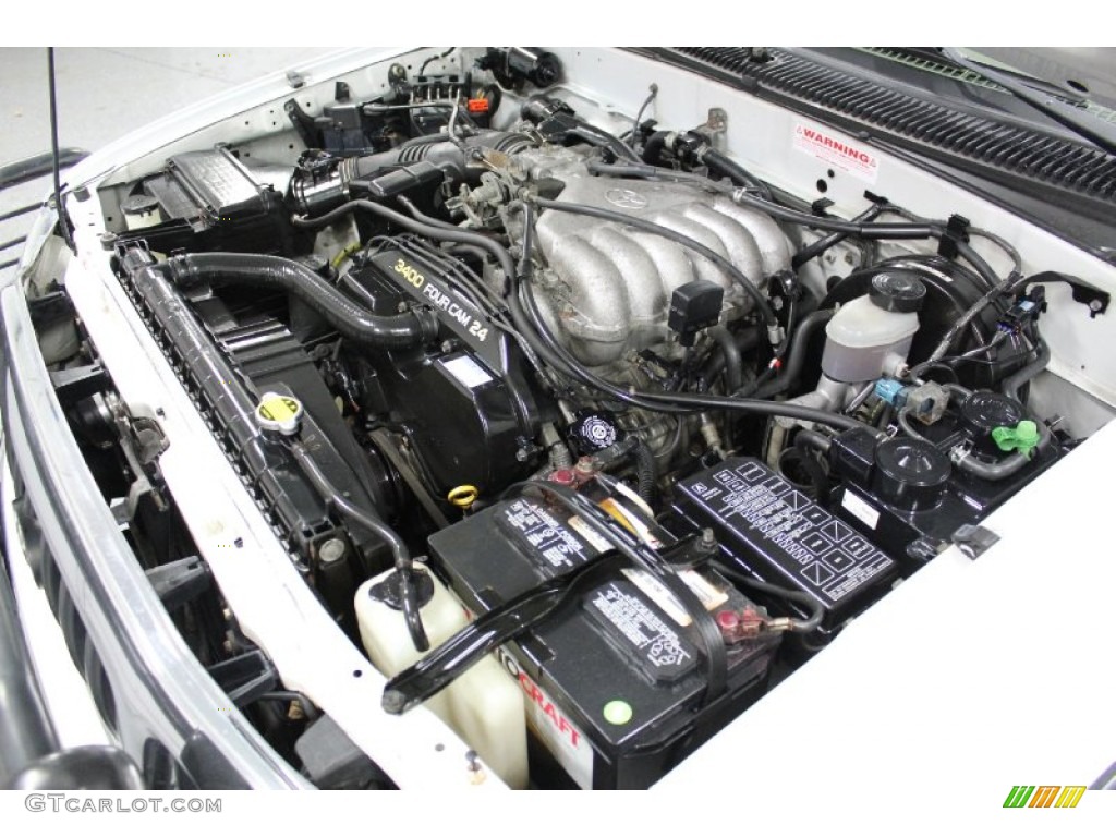 2001 Toyota Tacoma V6 TRD Double Cab 4x4 3.4 Liter DOHC 24-Valve V6 Engine Photo #58370908