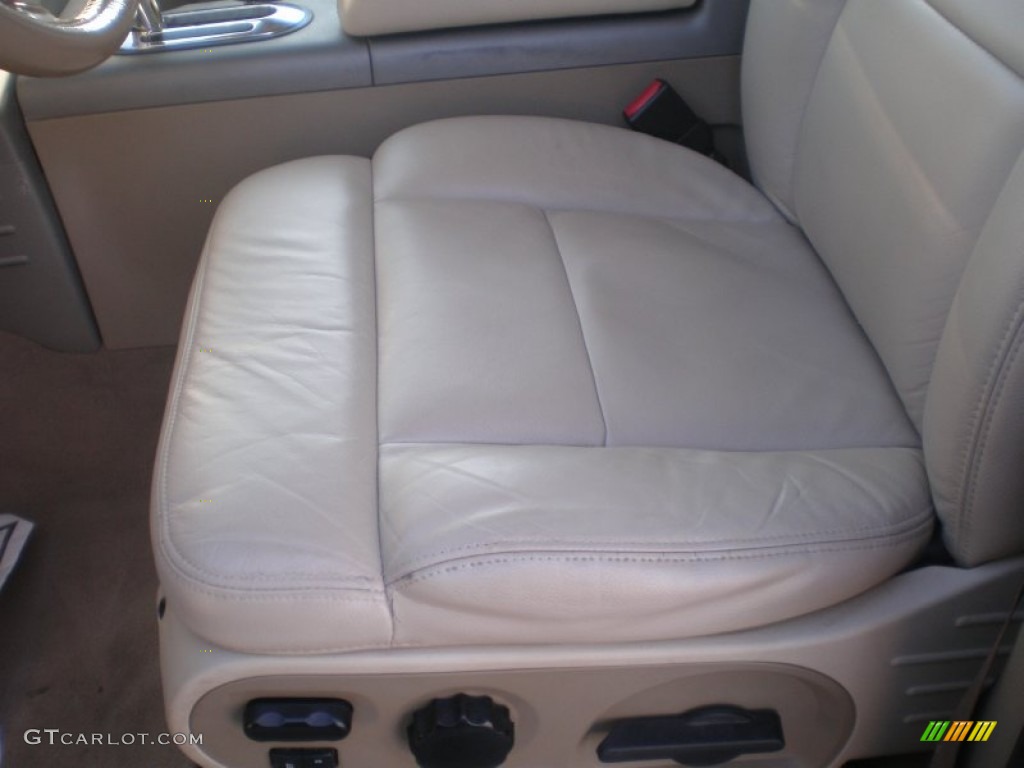 2004 F150 Lariat SuperCrew 4x4 - Arizona Beige Metallic / Tan photo #10