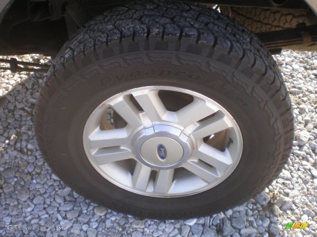2004 F150 Lariat SuperCrew 4x4 - Arizona Beige Metallic / Tan photo #25