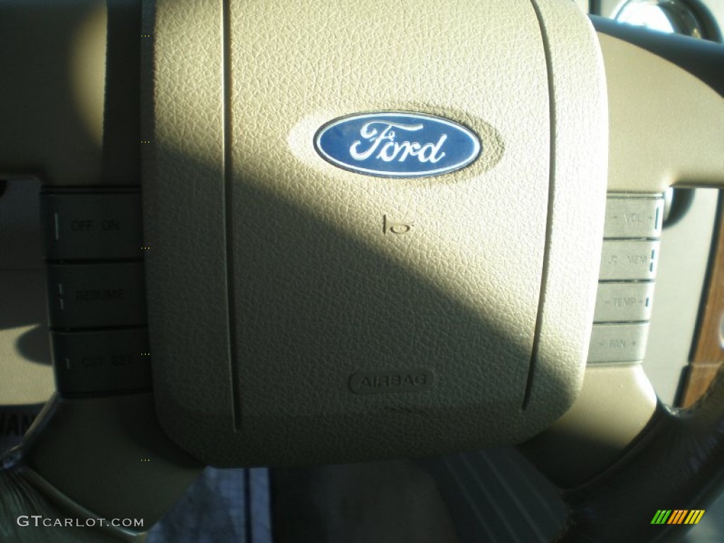 2004 F150 Lariat SuperCrew 4x4 - Arizona Beige Metallic / Tan photo #26