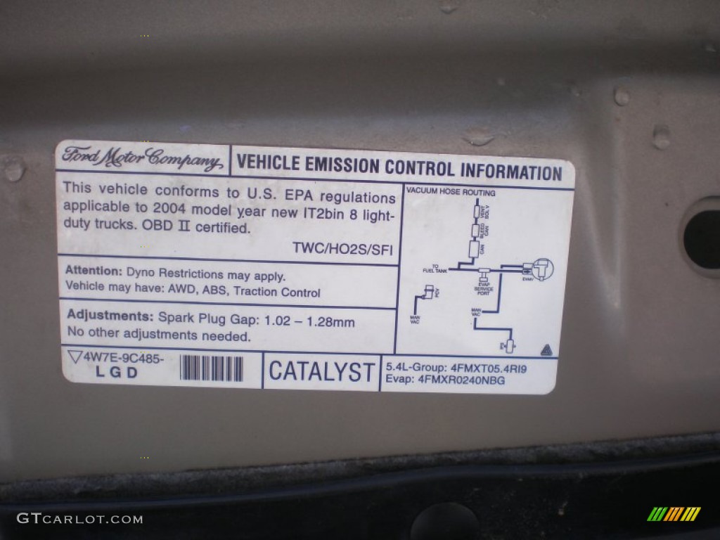 2004 F150 Lariat SuperCrew 4x4 - Arizona Beige Metallic / Tan photo #29