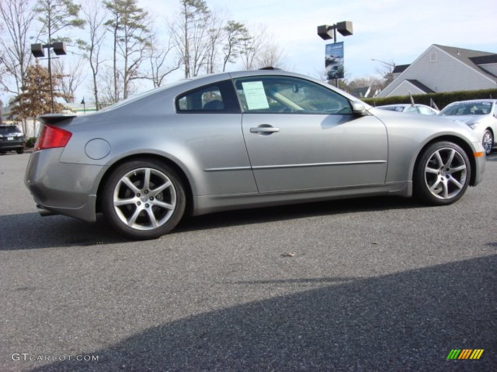 2004 G 35 Coupe - Diamond Graphite Gray Metallic / Graphite photo #2
