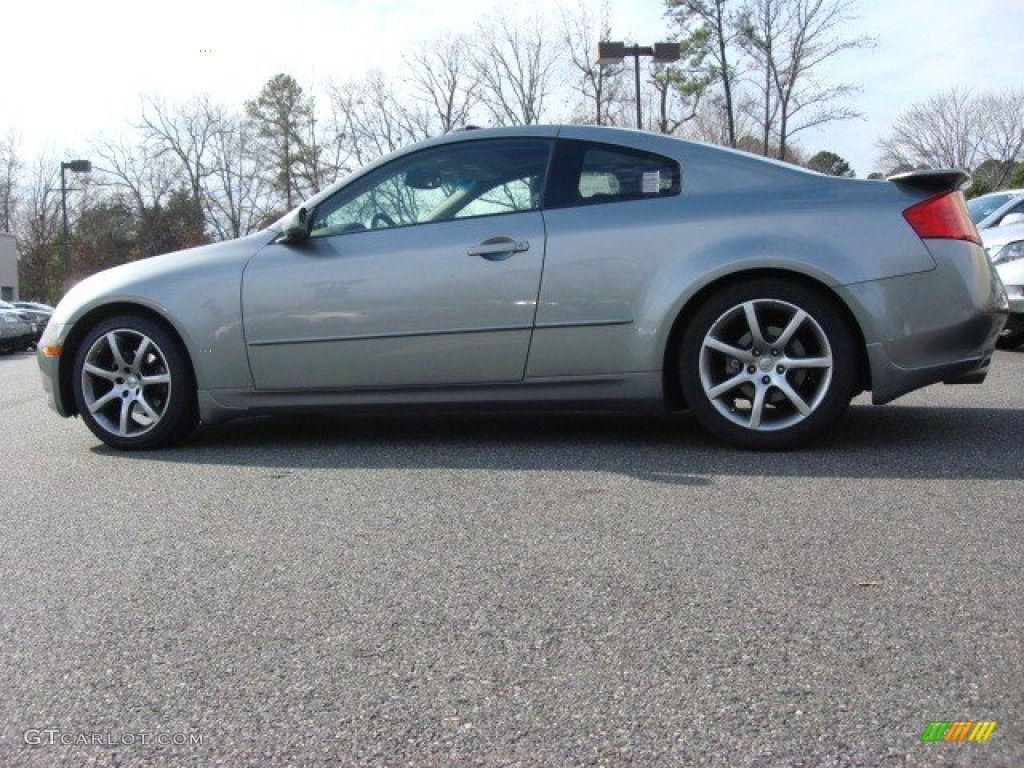 2004 G 35 Coupe - Diamond Graphite Gray Metallic / Graphite photo #5