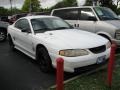 Crystal White - Mustang V6 Coupe Photo No. 2