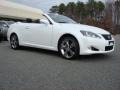 2011 Starfire White Pearl Lexus IS 250C Convertible  photo #2