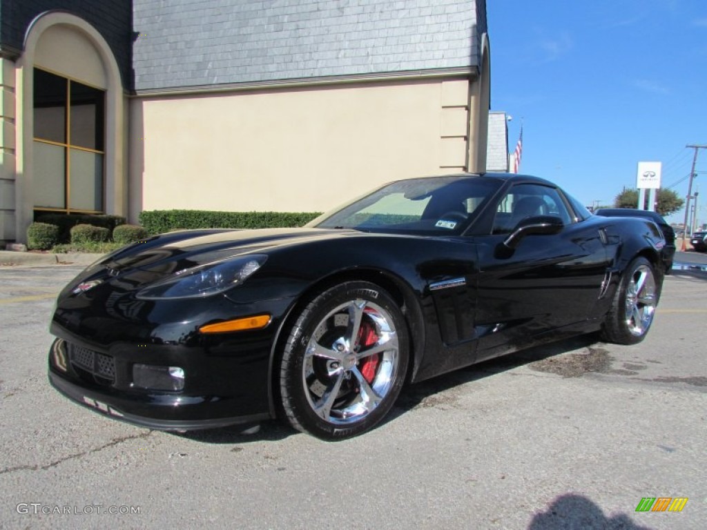 Black 2010 Chevrolet Corvette Grand Sport Coupe Exterior Photo #58373640
