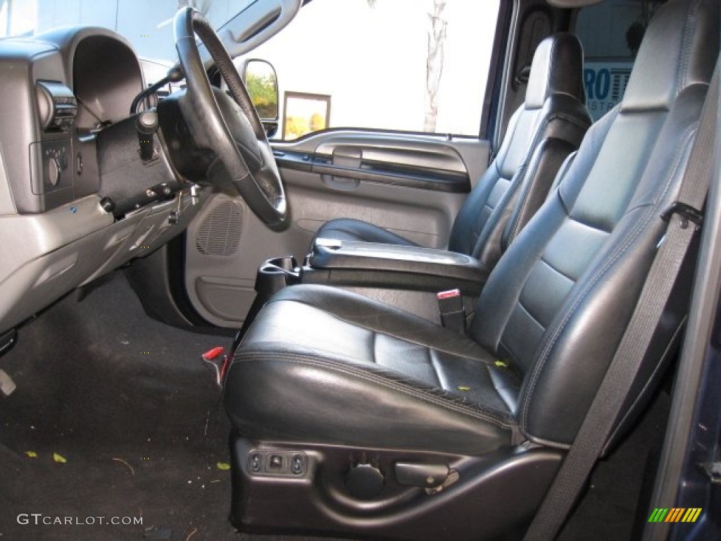 Black Interior 2006 Ford F350 Super Duty XLT Crew Cab 4x4 Dually Photo #58373718