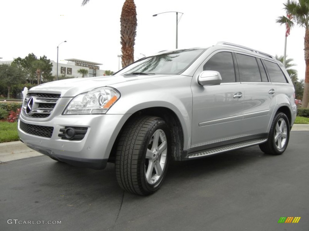 Iridium Silver Metallic 2009 Mercedes-Benz GL 450 4Matic Exterior Photo #58373787