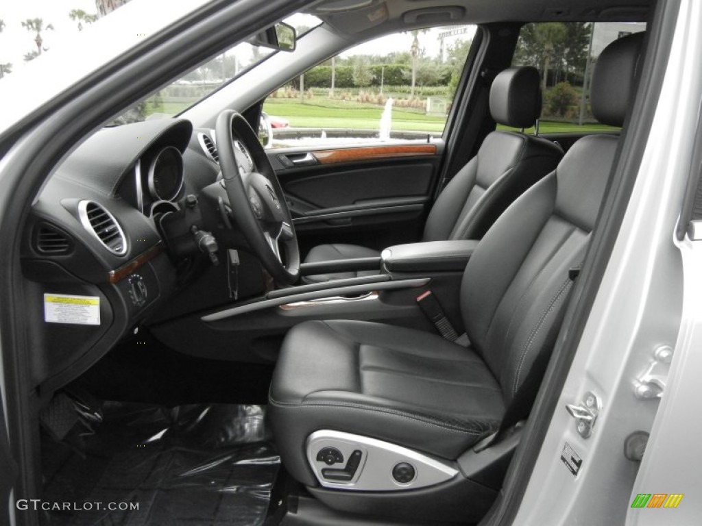 Black Interior 2009 Mercedes-Benz GL 450 4Matic Photo #58373875