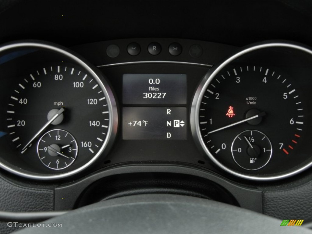 2009 Mercedes-Benz GL 450 4Matic Gauges Photo #58373981