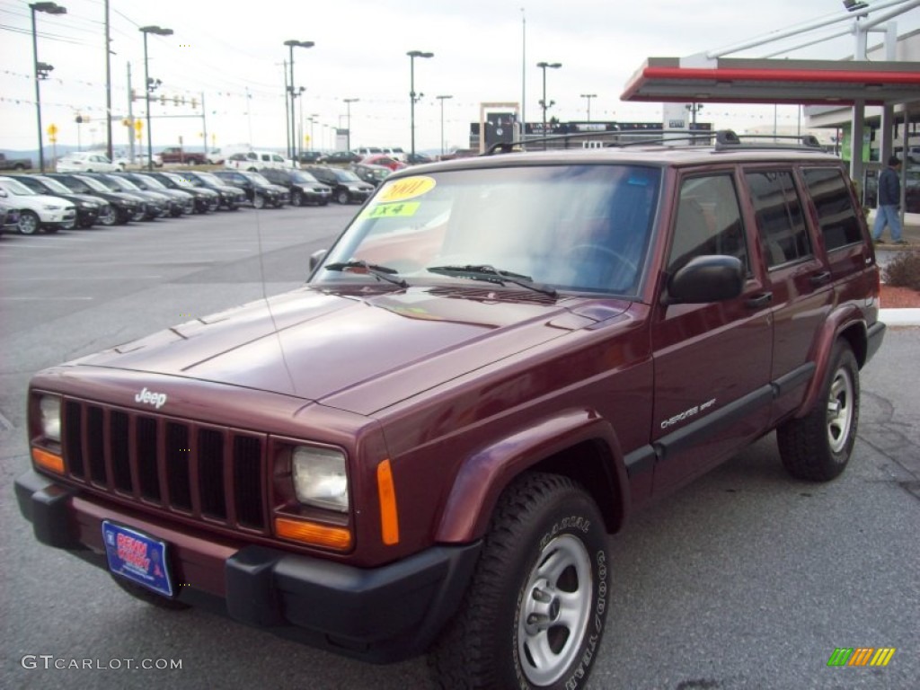 2001 Cherokee Sport 4x4 - Sienna Pearlcoat / Agate photo #1