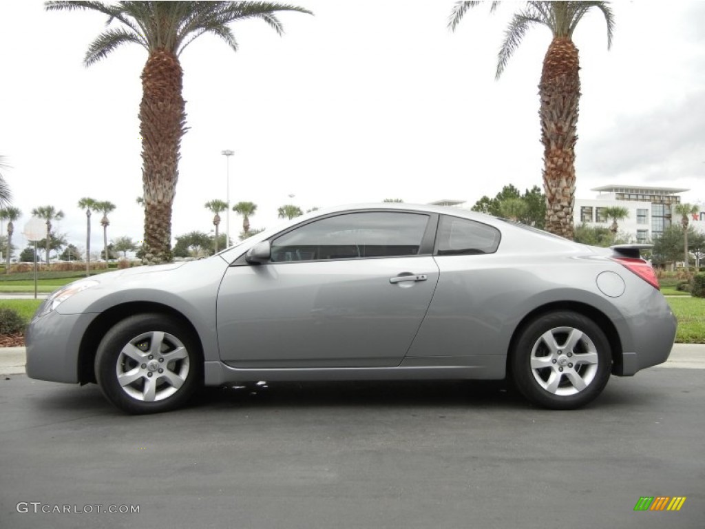 2008 Altima 2.5 S Coupe - Precision Gray Metallic / Charcoal photo #1