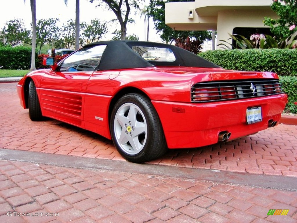 1995 348 Spider - Rosso Corsa (Red) / Tan photo #2