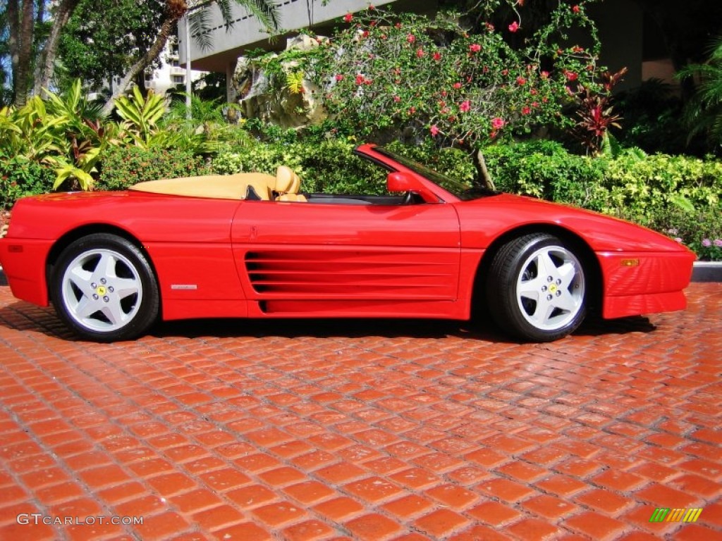 Rosso Corsa (Red) 1995 Ferrari 348 Spider Exterior Photo #58375266