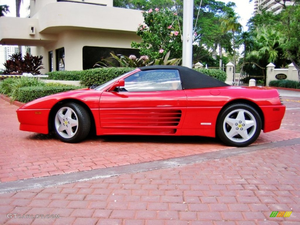 Rosso Corsa (Red) 1995 Ferrari 348 Spider Exterior Photo #58375275