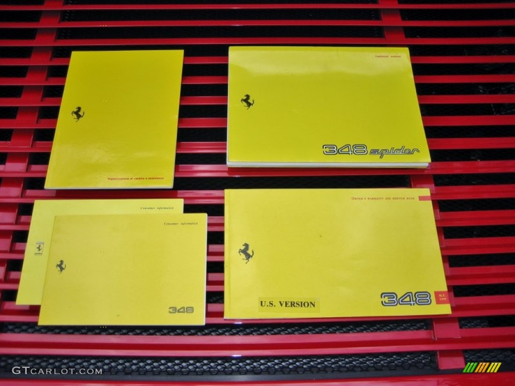 1995 Ferrari 348 Spider Books/Manuals Photos