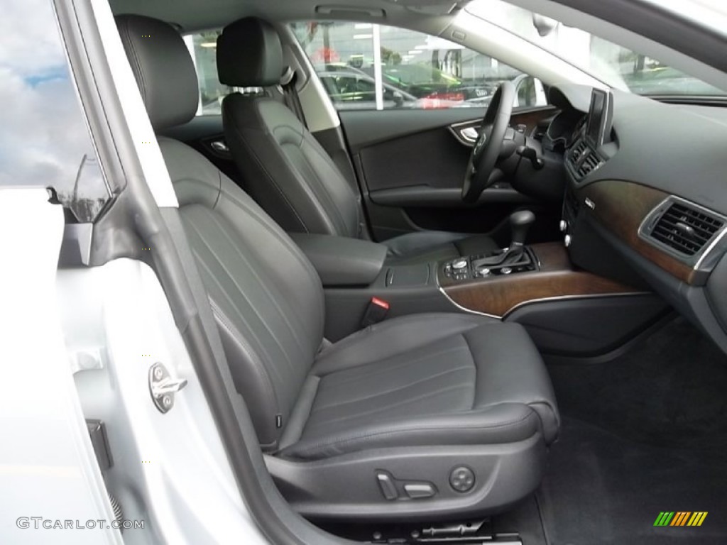 Black Interior 2012 Audi A7 3.0T quattro Premium Photo #58376472